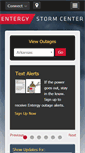 Mobile Screenshot of entergystormcenter.com